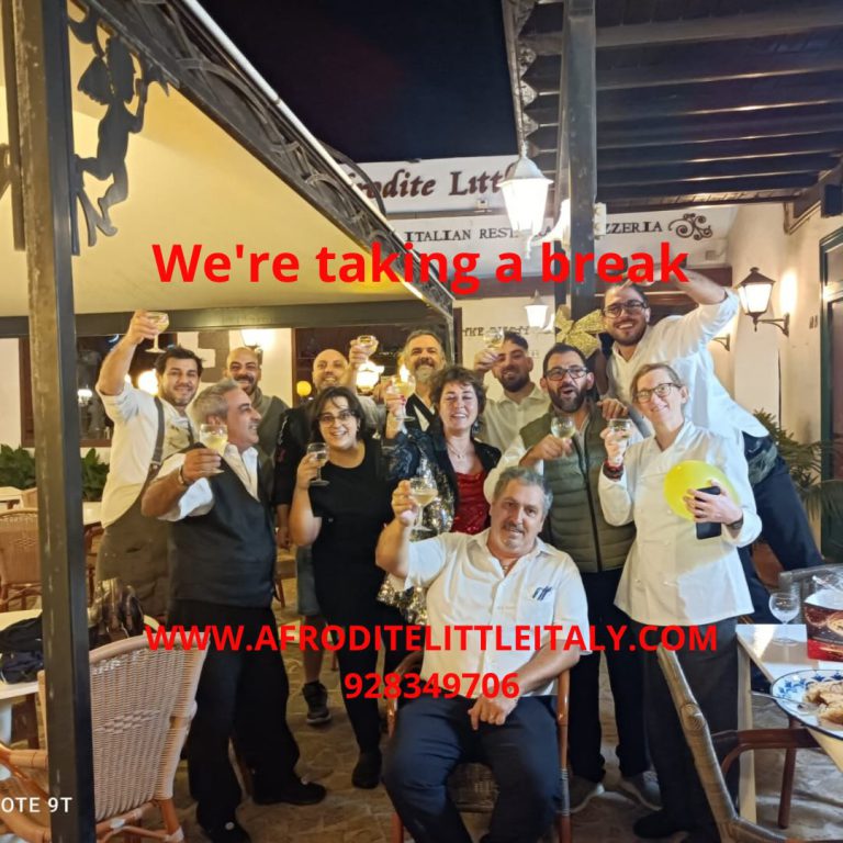 We are closed